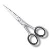 4.5'' Mustache, Beard, Nose and Eyebrows Trimming Scissor, Facial Scissors by SIZZO view 1