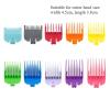 10Pcs Hair Clipper Limit Guide Comb Trimmer Guards Attachment 1.5-25mm Universal Haircut Tool Clipper Limit Combs(10pcs Colorful) view 2