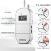 Delanie Electric Nail Drill 35000 RPM, Portable E File for Nails Professional with Belt Clip, Rechargeable Electric Nail File for Acrylic and Gel Nails, Efile Nail Machine with bits kit for Manicure view 4