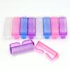 4 Pack Handle Grip Nail Brush - Hand Fingernail & Toenail Cleaner Scrubbing Kit for Pedicure, Men & Women view 2