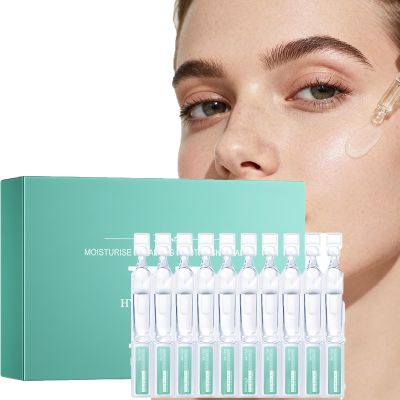 Busftlst 30 Pcs Serum for Face, 1.5ml Anti Aging Serum, Hydrating Face for Women, for Sensitive Skin Ultra Hydrating Calming Redness Relief, Vials Daily Travel Care