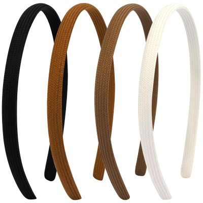 Vovii 4Pcs Thin Headbands For Women Girls No Headache Pressure Comfortable Headbands for Women Non Slip Fabric Skinny Narrow Hairbands Head Bands for Women's Hair Accessories