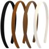 Vovii 4Pcs Thin Headbands For Women Girls No Headache Pressure Comfortable Headbands for Women Non Slip Fabric Skinny Narrow Hairbands Head Bands for Women's Hair Accessories view 1