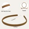 Vovii 4Pcs Thin Headbands For Women Girls No Headache Pressure Comfortable Headbands for Women Non Slip Fabric Skinny Narrow Hairbands Head Bands for Women's Hair Accessories view 2