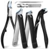 All-in-One Grooming & Care Kit for Men & Seniors  6-in-1 Nail Clippers Set + Self Haircut Trimmer Kit with LED Display, USB Rechargeable, Waterproof, Heavy Duty Wide Jaw Clippers for Thick Nails & DI view 3