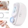 Electric Toenail Clippers for Seniors,2026 New Automatic Smart Nail Clippers with Polisher,Adjustable Speeds,Rechargeable Nails Trimmer for Kids Adults Thick Toenails (B-White) view 1