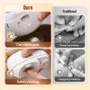 Electric Toenail Clippers for Seniors,2026 New Automatic Smart Nail Clippers with Polisher,Adjustable Speeds,Rechargeable Nails Trimmer for Kids Adults Thick Toenails (B-White) view 3