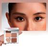 ChongTai 1PC Rock Sweet Eyeshadow 5 Colors Eye & Brow Palette, Mini Multi Purpose Matte Shimmer Highlighter Eyeshadow, 5g (#01) view 2