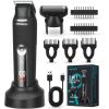 PRITECH Electric Body Hair Trimmer, Waterproof Electric Razor Men Trimmer view 1