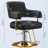 Barber Salon Chair, Extra Wide Hair Styling Chair with Heavy Duty Hydraulic Pump, 360 Swivel Height Adjustable Braiding Design,Beauty Salon,Gray,C view 2