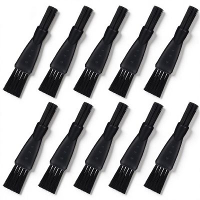 10 PCS Electric Shaver Cleaning Brush, Clipper Cleaner Brush Electric Razor Cleaner Brushes Black Double Sided Razor Brushes Replacement for Cleaning Razors Shaver Trimmer Hair Clipper Keyboard