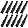 10 PCS Electric Shaver Cleaning Brush, Clipper Cleaner Brush Electric Razor Cleaner Brushes Black Double Sided Razor Brushes Replacement for Cleaning Razors Shaver Trimmer Hair Clipper Keyboard view 1
