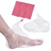 siyuwuro 100Pcs Plastic Foot Covers Leak-Proof No-Slip Foot Mask Socks Bags Disposable Paraffin Wax Bath Liners, with 100 Stickers for Moisturizing Pedicure Care at Home, Spa, Beauty Salon (300Pcs) view 1
