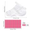 siyuwuro 100Pcs Plastic Foot Covers Leak-Proof No-Slip Foot Mask Socks Bags Disposable Paraffin Wax Bath Liners, with 100 Stickers for Moisturizing Pedicure Care at Home, Spa, Beauty Salon (300Pcs) view 3
