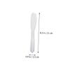 VALICLUD 4pcs Facial Mask Mixing Spoons Thick Transparent Cosmetic Spatulas for Even Application Reusable Skin Care Applicator Sticks for Creams Serums view 2