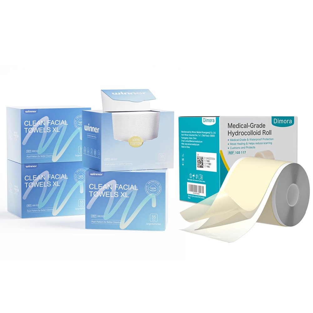 Winner Face Towels&Dimora Medical Grade Hydrocolloid Bandage Roll