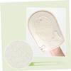 LALADEFIEE Natural Loofah Bath Glove Exfoliating Scrubber with Thumb for Body Shower and Sauna Stretchy Easy to Wash and Quick Dry Bath Mitt for Men Women view 3