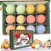 Christmas Bath Bombs, 12 Essential Oil Kids Bath Bombs Advent Calendar 2025 for Birthday Xmas Gifts Stocking Stuffers view 2