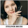 DEARMAMY 200pcs Precise Tip Eyeliner Brush with Protective Cap Multipurpose Eyeliner Applicator Pen for Smooth Seamless Makeup Application Blending and Smudging Tool Portable Beauty view 3