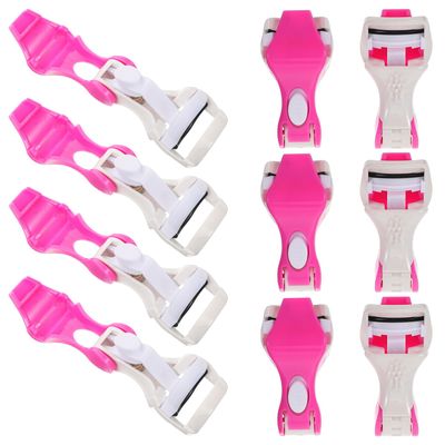 GALPADA 10pcs Manual Eyelash Curlers Portable Lash Curlers for Women Lightweight Comfortable Grip Gentle Lashes Plastic Curling Tools