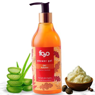 Autumn Deep Cleansing Body Wash | SLS-Free | Moisturizing with Aloe Vera & Shea Butter | For Men & Women | Suitable for All Skin Types