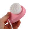 GANAZONO Dual-Sided Silicone Facial Brush Gentle Face Scrubber Manual Exfoliating and Deep Cleansing Tool with Soft Silicone Bristles for Women and Men Skincare Routine view 4