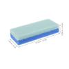 Unomor 6pcs PU Pumice Stone Foot Scrubber for Men and Women Compact Block Shape for Easy Handling Dead Skin Remover and Foot Exfoliator Massaging Heel Scrubber to Blood Flow and Fatigue view 2