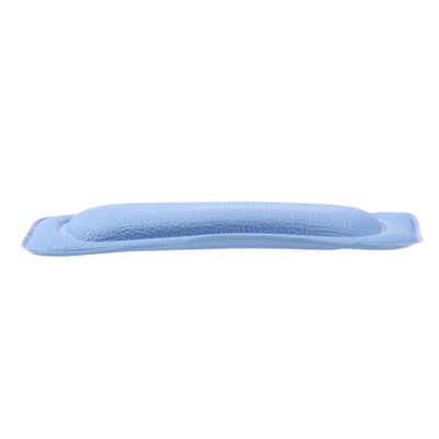 NOLITOY PVC Bath Pillow with Strong Suction Cups Dark Blue Spa Headrest for Bathtub Slip-Resistant Bath Cushion for Back and Neck Support Easy to Clean Bathroom Accessory