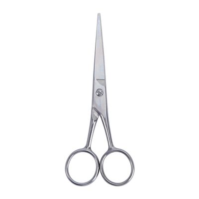 Unomor Professional Hair Scissors Hair Styling Tool for Barber Salon and Home Use Precision Thinning Cutter for Dry Wet Beard Eyebrow Mustache and Facial Hair Trimming