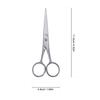 Unomor Professional Hair Scissors Hair Styling Tool for Barber Salon and Home Use Precision Thinning Cutter for Dry Wet Beard Eyebrow Mustache and Facial Hair Trimming view 2