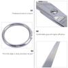 Unomor Professional Hair Scissors Hair Styling Tool for Barber Salon and Home Use Precision Thinning Cutter for Dry Wet Beard Eyebrow Mustache and Facial Hair Trimming view 3