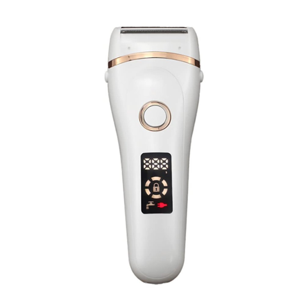 Electric for Women Painless Lady Trimmer USB Girl Body Hair Shaver LCD Display Wet Dry Ladies Leg Hair Remover