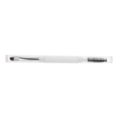 Alipis Double-ended Eye Brow Brush with Soft Angled and Spiral Heads Versatile Brow Concealer and Grooming Tool for Precise Styling and Polished Look Easy to Clean and Portable