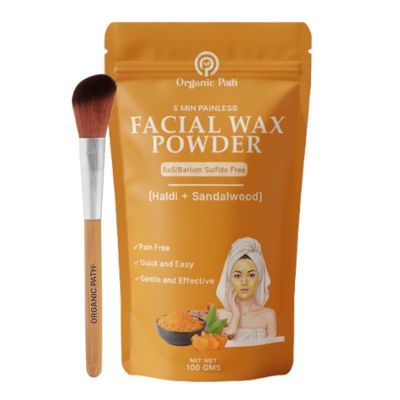Facial Wax Powder, Sandalwood