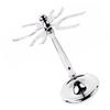 Zerodeko Rustproof Razor Stand with Beard Brush Holder for Men Space-saving Shaving Organizer Quick-dry Design for Bathroom Use Gift for Boyfriend Husband Dad view 1