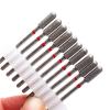 Mozulon 10PC Diamond Milling Cutter Nail Drill Bit for Eletric Manicure Machine Cuticle Clean Files Equipment Accessories(10PC-NO48) view 1