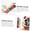 SHERCHPRY 1 Box Color Oil Paint Kit for Halloween Costume Vivid Pigments Makeup Palette for Face Painting Easy to Apply and Wash Suitable for Adults and Party Art view 4