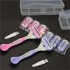 Women's Bikini Area Hair Removal Safety Razor Set With Triple-Layer Replacement Heads For Smooth, Safe Shaving And Skin Care(Set 24) view 3