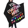 Custom Barber Cape Personalized Hair Cutting Capes Neckline Hairdresser Cape for Home Salon Barbershop view 3