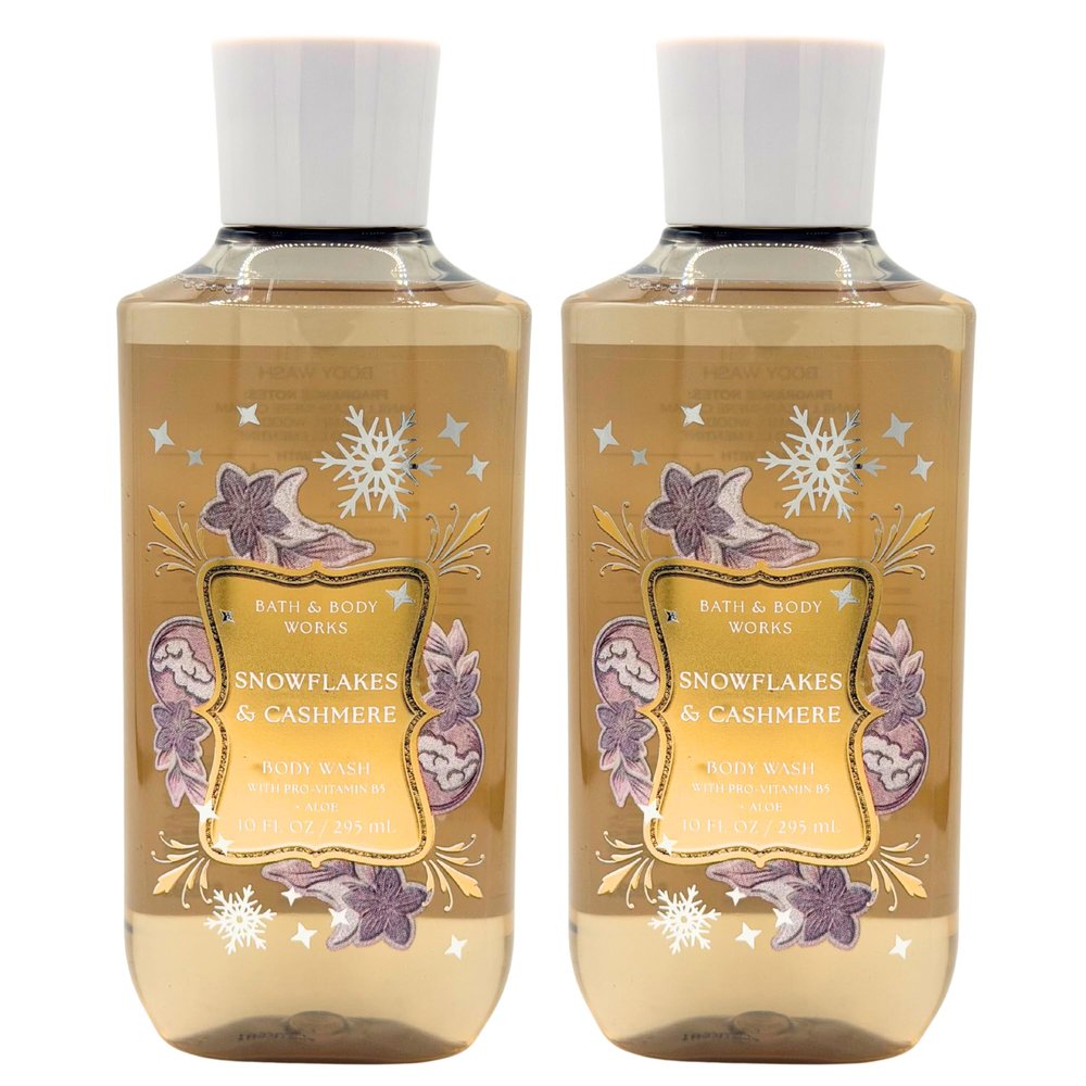 Snowflakes & Cashmere Body wash Pack of 2