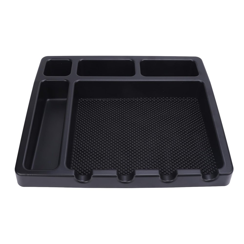 Dpofirs Barber Station Organizer, Barber Clipper Tray Organizer with Non-Slip Mat for Hairdresser, Salon Countertop Tray