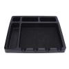 Dpofirs Barber Station Organizer, Barber Clipper Tray Organizer with Non-Slip Mat for Hairdresser, Salon Countertop Tray view 1