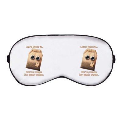 Azeeda 'Funny Teabag' Sleep/Travel Eye Mask (EY00033878)