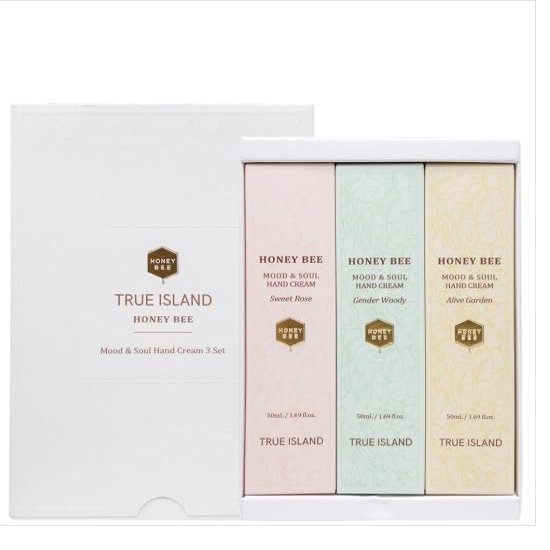 Honey Bee Mood & Soul Hand Cream - set o 3
