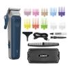 Conair Men Lithium-Ion Rechargeable Clipper & Hair Trimmer for Men, 17-Piece Clippers for Hair Cutting Kit with Color-Coded Combs, 5-Position Taper Control for Tapered Edges and Fades, Quick Charge view 1