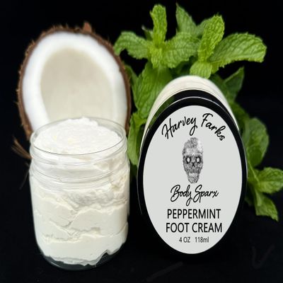 Body Sparx by Harvey Farks Peppermint Foot Cream