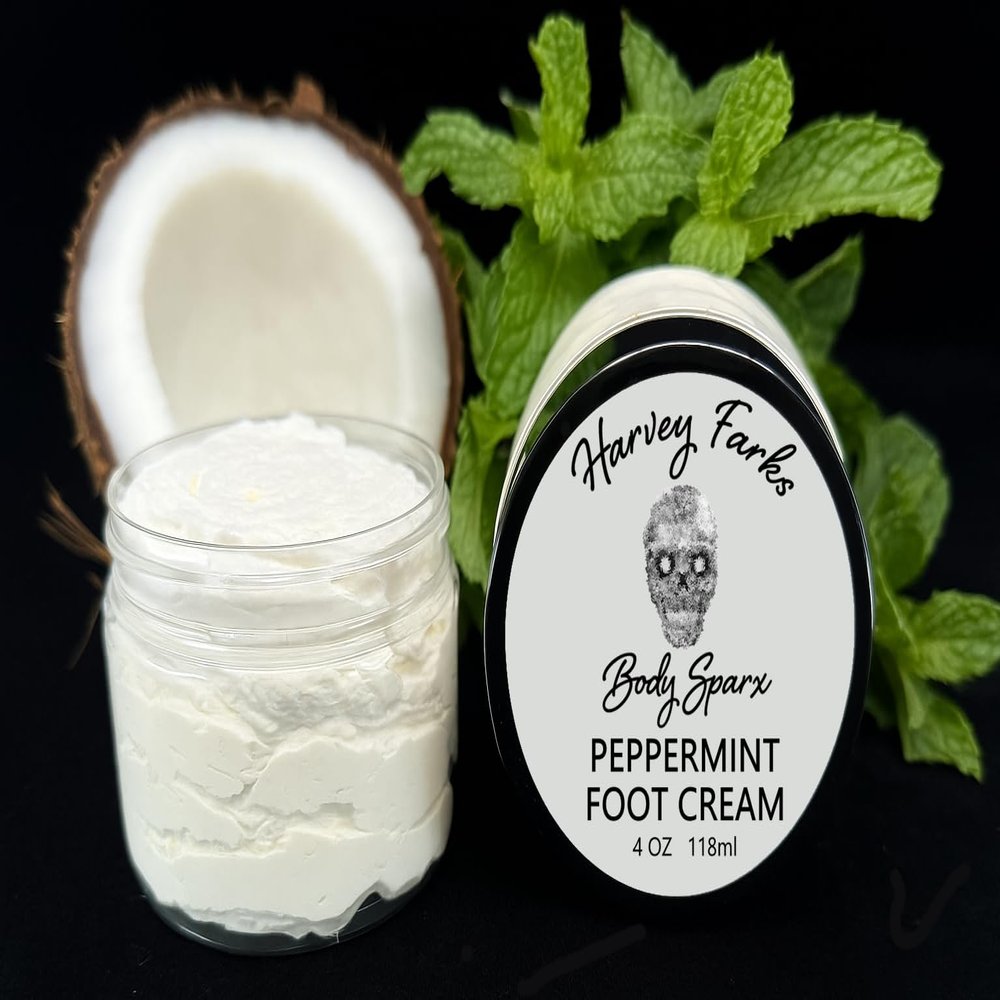 Body Sparx by Harvey Farks Peppermint Foot Cream