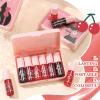 6 Colors Lip Tint Stain Set,Lip Gloss for Women,bright moisturizing lip gloss,Velvet Watery Lip Stain Moisturizing Mini Liquid Lipstick,Long lasting Non-Stick Cup, Multi-use Lip and Cheek Tint(Set a) view 3
