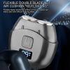 Double Head Electric Shaver - Digital Display Rechargeable Razor, Washable -Head Shaving Tool, Ergonomic Design | Personal Grooming Device for Supporting Smooth Skin During Daily Shaving, Travel view 2