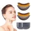 2-Piece Set of Lymphatic Drainage Massager, Facial Contour Brush, Facial Dry Brush, Double Chin Reducer for Shaping, deswelling, detoxification and Lifting, improving Skin Radiance and Absorption. view 1